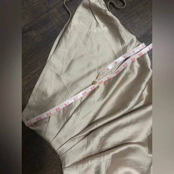 BABYBOO Avery Mini Dress Champagne Size XS - Picture 9 of 12